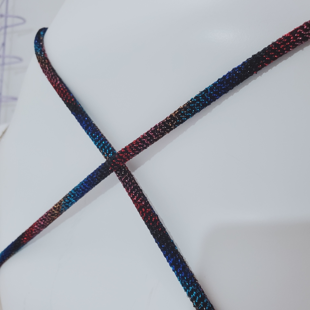 Striped Multicolor Retro 70s Inspired Jumpsuit - Picture 7 of 16